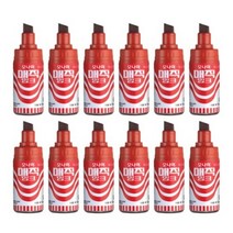 모나미 병 매직, 적색, 6개