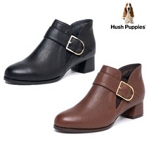 허시파피 여성 @이월상품@ (235 250) D버클 양가죽 부띠 4cm 앵클 부츠 K423K424
