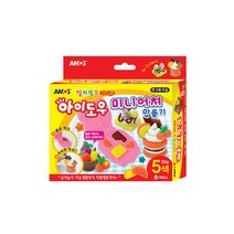 제이제이몰No.1 i-dough 미니어쳐 만들기 아모스 컬러점토 학교 학원 준비물 미술교육 미술활동 찍기틀 놀이매트 아이클레이 아이도우