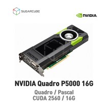 딥러닝 영상편집 렌더링 설계 그래픽 GPU 쿼드로 Quadro P5000 16G