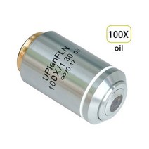 반자동 무한대 시스템 형광 대물 렌즈 4X 10X 20X 40X 100X 생물 현미경 RMS 20.2mm 인터페이스
