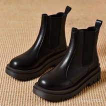 2023년 가을겨울 라운드토 워커 미들부츠 통굽트렌드