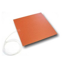 전기 장판 캠핑용 전기요 12V 200W 200X200MM 실리콘 고무 히터 3D 프린터 침대, [01] 110V 500W, [01] 주황색