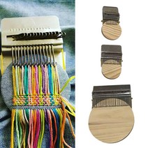 미니직조기 위빙 직조틀 양말목 베틀 수편기 위빙틀 Zezzo®Speedweve 제직 도구 DIY 작은 직조기 옷과, 02 M- 14 Hooks