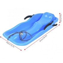 스노우 보드 데크 알파인 스키 야외 스포츠 재생 눈 잔디 썰매 슬라이딩 스키 패드 성인, 푸른