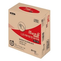 셀러허브 생활리빙 유한킴벌리 와이프올 L25에어 포켓 대형 1000매입6팩, 기본