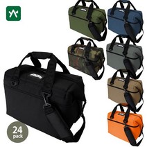 AO Coolers(에이오 쿨러) 24팩 소프트쿨러 고성능백 보냉백 보냉가방 아이스박스, 블랙