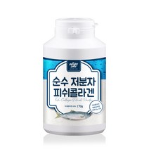 순수 초저분자 피쉬콜라겐 분말 가루 1000달톤 이하 국내산 피시 콜라겐 펩타이드 정제 네이처러쉬, 1개, 170g