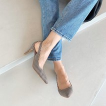 루카 스틸레토 밴딩 슬링백힐 6color (6cm)