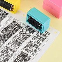 도토로 개인정보보호 롤러 스탬프 4P 영수증 시크릿리무버, 본상품, 상세페이지 참조