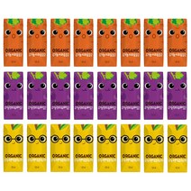 오가닉유기농 크니트니지니125ml 각8개씩 (총24팩), 125ml, 24팩