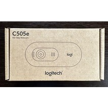 로지텍 HD 웹캠 720p 블랙 C505e 960001385 - 브랜드 New!!!
