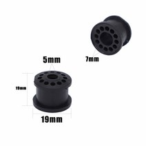 포드 포커스 MK1 MK2 수동 변속기 기어박스용 고무 부싱 시프트 레버 케이블 연결 수리 키트 2008 교체 부, 01 Black