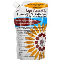 Lipo Naturals Setria가 함유된 리포소말 글루타치온 항산화제 복합체 443ml(15oz), One Color, One Size, 1개
