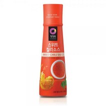 청정원 스위트 칠리 소스 365gX5, 단품