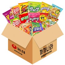 까까나라 농심스낵 16종 과자세트, 1세트