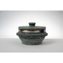 장수곱돌 돌솥 1인용 150, 150x75mm
