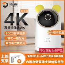 펫캠 팻캠 가정용cctv 화웨이 스마트 퍼핀 카메라 홈 지능형 감시 울트라 클리어 비디오 휴대 전화 원격 무선 애완 동물 관찰자, [03] [4K 시네마 레벨] 퍼핀 스마트 카메라 프로, [03] 64GB