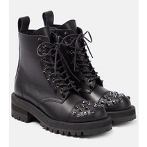 [해외정품] 와타나베 준야 장식 가죽 바이커 부츠 Junya Watanabe