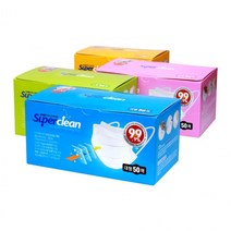 3Q KF-AD 비말 차단 숨쉬기 편한 덴탈 마스크 50매