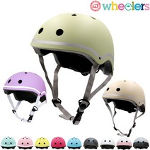 wheelers 유아 아동 주니어 인라인 킥보드 스포츠 안전모 헬멧 S-XL, 퍼플