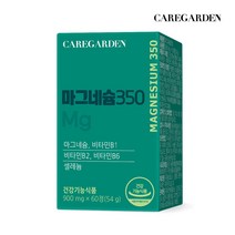 [케어가든] 마그네슘 350 60정 2개월분 마그네슘 비타민B1 비타민B2 비타민B6 셀레늄, 120정(4개월분)(+16000)