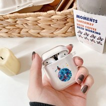 에어팟 프로2 무선 충전 케이스 거치대에어팟 케이스 만화 어린 왕자 TPU 실리콘 블루투스 1/2 프로 3, 02 T541_02 For Airpod 2