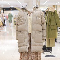 [AK PLAZA] [ab.f.z] 후드배색패딩점퍼 (KSV4HU01K)