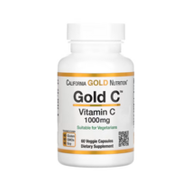 CGN 캘리포니아 골드C 비타민씨 메가도스 천연 비타민C 순수 고함량 1000mg 60캡슐, 1개
