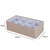 선반 수납장 선반틈새수납장 기숙사 옷장 주최자 양말 홈 분리 속옷 보관 상자 7, 협력사, 카키 8 그리드