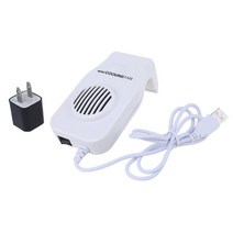 수족관냉각기 usb 충전 미니 수족관 냉각 팬 저소음 물고기 탱크 냉각 팬에 매달려 물 식물 냉각기 온도 제어 해양 86, 하얀색