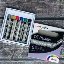 펜텔 Oil Pastel New 메탈릭컬러 6색세트, 상세페이지 참조, 상세페이지 참조, 상세페이지 참조