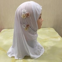 히잡 이슬람 무슬림 머리 스카프 꽃 스카프 원피스