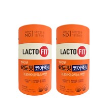 [ 보장균수 3배 업그레이드 ] 락토핏 생유산균 코어맥스 프롤린공법 실크피브로인 프로바이오틱스 전인화 생착유산균 코팅유산균, 2통, 60포