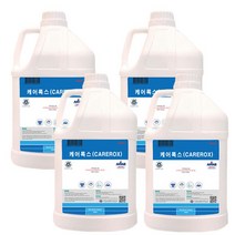 케어록스 케어록스 carerox 살균소독제 탈취제 4L x 4개 무알콜제품, 상세 설명 참조, 상세 설명 참조, 단일옵션