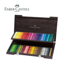 파버카스텔 알버트 뒤러 전문가용 수채 색연필 120색 세트 우드케이스