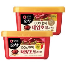 청정원 순창 100% 현미 태양초 찰 고추장 2kg(1700g+300g) 1개, 청정원 순창 100% 현미 태양초 찰고추장 2kg, 2kg