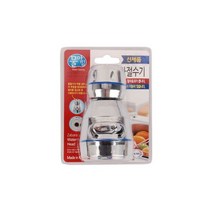 절수형 자바라 절수기 회전형 씽크대 주방수전, 1개