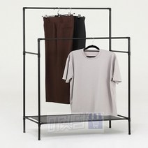 행거옷걸이 옷헹거 스탠드행거 2단행거 옷걸이봉, 화이트