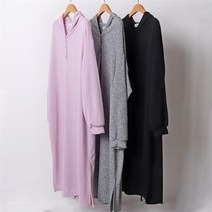 [강물처럼] 빅사이즈사랑해요 B912L102 반오픈싱글니트원피스 KY (6589014)