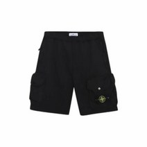 [스톤아일랜드] [명품]STONE ISLAND 년 V 가먼트다잉 벨로즈포켓 져지 반바지