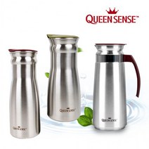 냉장고물병 스텐물병 업소용 퀸센스, 1000ml, E퀸센스 스텐물병_에코1000ml