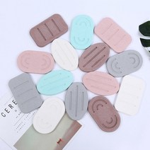 규조토 비누홀더 습도조절 비누받침 신형 SOAP DISH, 반원-그레이