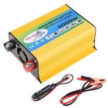 3000W 12V ~ 220V / 110V 자동차 전원 인버터 컨버터 어댑터 듀얼 USB 전압 변압기 수정 사인파 자동차 AC