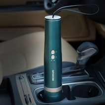 MORUN 모런 차량용 핸디 무선 진공 청소기 V5 최대 15 000PA 항공 모터 탑재, 브리티쉬그린