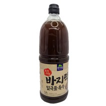 푸드라인_ 면사랑 바지락밑국물육수, 1.8L, 3개
