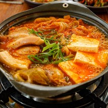 전주맛집 엄마손 생 돼지고기 김치찌개 밀키트 3인분, 중(3인분이상)