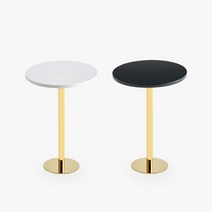 DHS 골드 바테이블 600 원형 (2 color), 블랙