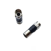 PPC EX6XLPLUS RG6 스냅 앤 씰 야외 압축 커넥터 - 벌크 1 000개
