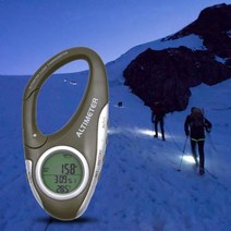 다기능 디지털 고도계 기압계 온도계 하이킹 등산, 단품, 단품